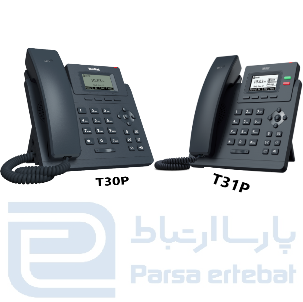 تلفن تحت شبکه یالینک مدل SIP-T30P